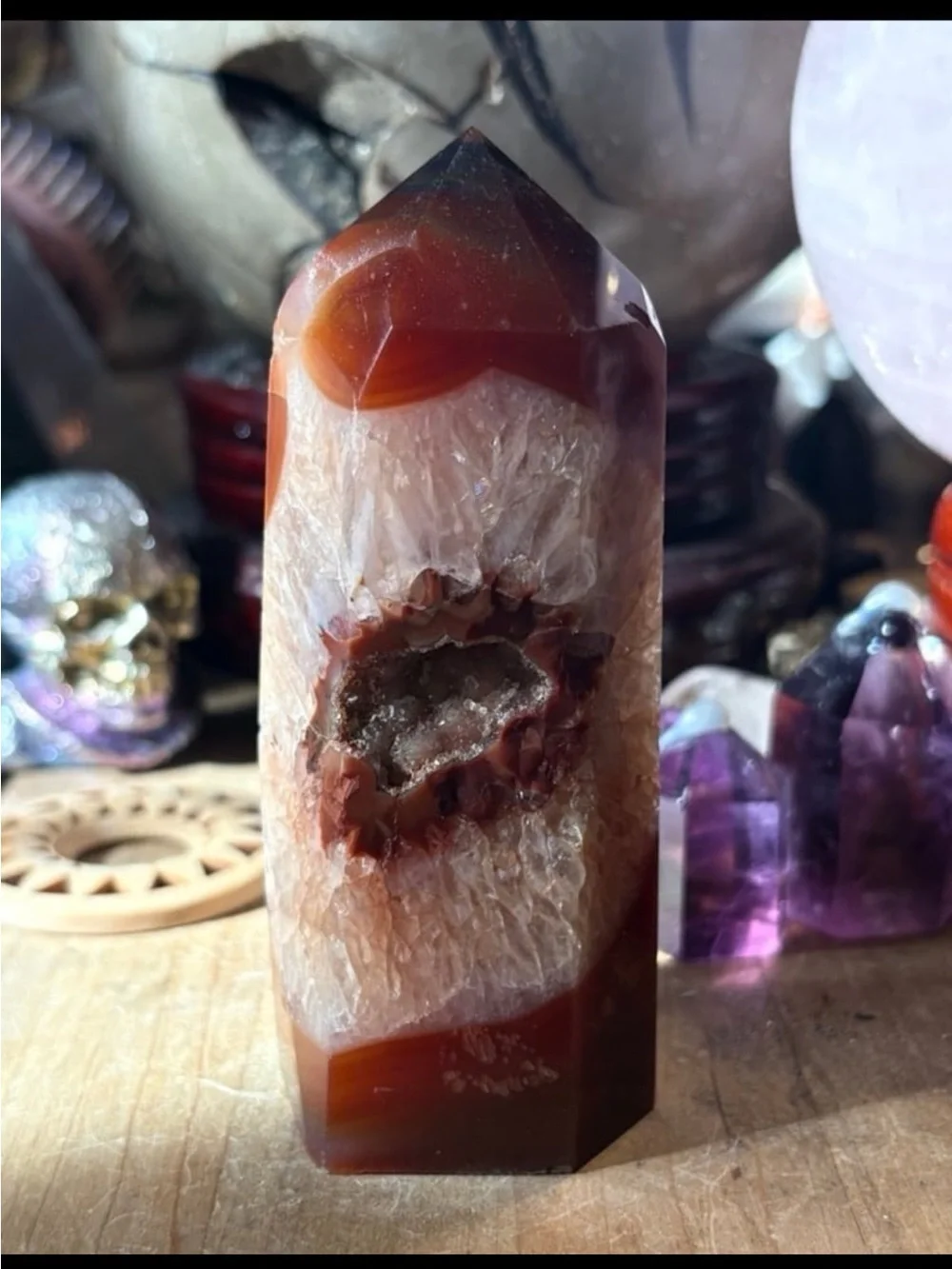 N/A polished agate